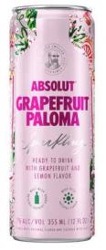 Absolut - Grapefruit Paloma Sparkling NV (4 pack 355ml cans) (4 pack 355ml cans)
