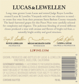 Lucas & Lewellen - Pinot Noir Santa Barbara County 0 (750ml)